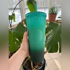 Starbucks Christmas Venti Tumbler Cup Green Ombré Fall Winter